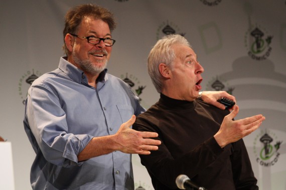 ECCC Jonathan Frakes And Brent Spiner Laugh About Trek